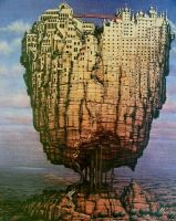 Jacek Yerka obraz