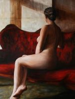 Cyprian  NOCOŃ - Czerwona sofa