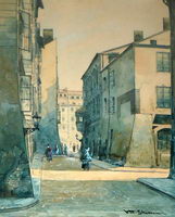 Władysław  CHMIELIŃSKI - obrazy - Stara Warszawa