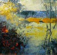 Wacław  JAGIELSKI - obrazy - Nad jeziorem