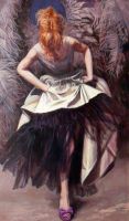 Joanna  SIERKO-FILIPOWSKA - obrazy - Fioletowy pantofelek