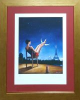 Rafał OLBIŃSKI - inkografia nr 49 XI/XX A3 - inkografia z podpisem artysty, oprawiona, 42x30 Rafał OLBIŃSKI - inkografia nr 49 XI/XX A3