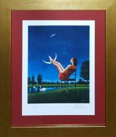 Rafał OLBIŃSKI - inkografia nr 50 A3 - inkografia z podpisem artysty, oprawiona, 42x30 Rafał OLBIŃSKI - inkografia nr 50 A3