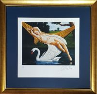 Rafał OLBIŃSKI - inkografia nr 52 A4 10/20 - inkografia z podpisem artysty, oprawiona, 30x21 Rafał OLBIŃSKI - inkografia nr 52 A4 10/20