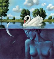 Rafał OLBIŃSKI - inkografia nr 53 A4 - inkografia z podpisem artysty, oprawiona, 30x21 Rafał OLBIŃSKI - inkografia nr 53 A4