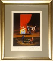 Rafał OLBIŃSKI - inkografia nr 61 A4 w ramie 43x35 - inkografia z podpisem artysty, oprawiona, 30x21 Rafał OLBIŃSKI - inkografia nr 61 A4 w ramie 43x35