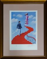 Rafał OLBIŃSKI - inkografia nr 79 A4 w ramie 44x35 - inkografia z podpisem artysty, oprawiona, 30x21 Rafał OLBIŃSKI - inkografia nr 79 A4 w ramie 44x35