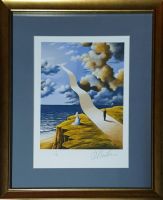 Rafał OLBIŃSKI - inkografia nr 81 A4 w ramie 44x35 - inkografia z podpisem artysty, oprawiona, 30x21 Rafał OLBIŃSKI - inkografia nr 81 A4 w ramie 44x35