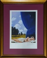 Rafał OLBIŃSKI - inkografia nr 94 I/XX A4 w ramie 44x35 - inkografia z podpisem artysty, oprawiona, 30x21 Rafał OLBIŃSKI - inkografia nr 94 I/XX A4 w ramie 44x35