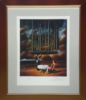 Rafał OLBIŃSKI - inkografia nr 108 A4 w ramie 43x34 - inkografia z podpisem artysty, oprawiona, 30x21 Rafał OLBIŃSKI - inkografia nr 108 A4 w ramie 43x34