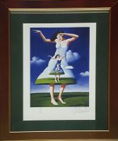 Rafał OLBIŃSKI - inkografia nr 109 III/XX A4 w ramie 43x34 - inkografia z podpisem artysty, oprawiona, 30x21 Rafał OLBIŃSKI - inkografia nr 109 III/XX A4 w ramie 43x34