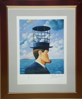 Rafał OLBIŃSKI - inkografia nr 110 A4 w ramie 43x34 - inkografia z podpisem artysty, oprawiona, 30x21 Rafał OLBIŃSKI - inkografia nr 110 A4 w ramie 43x34