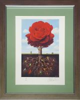 Rafał OLBIŃSKI - inkografia nr 125 IV/XX A4 w ramie 43x34 - inkografia z podpisem artysty, oprawiona, 30x21 Rafał OLBIŃSKI - inkografia nr 125 IV/XX A4 w ramie 43x34