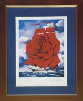Rafał OLBIŃSKI - inkografia nr 126 IV/XX A4 w ramie 43x34 - inkografia z podpisem artysty, oprawiona, 30x21 Rafał OLBIŃSKI - inkografia nr 126 IV/XX A4 w ramie 43x34