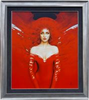 Karol  BĄK - Lady in red