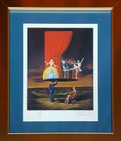 Rafał OLBIŃSKI - inkografia nr 129 A4 5111 II/XX w ramie 42x34 - inkografia z podpisem artysty, oprawiona, 30x21 Rafał OLBIŃSKI - inkografia nr 129 A4 5111 II/XX w ramie 42x34