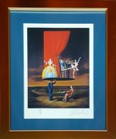 Rafał OLBIŃSKI - inkografia nr 130 A4 5111 III/XX w ramie 42x34 - inkografia z podpisem artysty, oprawiona, 30x21 Rafał OLBIŃSKI - inkografia nr 130 A4 5111 III/XX w ramie 42x34