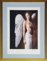 Rafał OLBIŃSKI - inkografia nr 142 A3 5132 I/XX w ramie 54x42 - inkografia z podpisem artysty, oprawiona, 42x30 Rafał OLBIŃSKI - inkografia nr 142 A3 5132 I/XX w ramie 54x42
