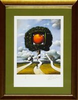 Rafał OLBIŃSKI - inkografia nr 154 A4 5009 I/XX w ramie 42x33 - inkografia z podpisem artysty, oprawiona, 30x21 Rafał OLBIŃSKI - inkografia nr 154 A4 5009 I/XX w ramie 42x33