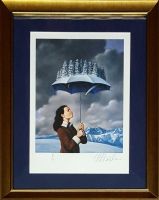Rafał OLBIŃSKI - inkografia nr 156 A4 4073 II/XX w ramie 42x33 - inkografia z podpisem artysty, oprawiona, 30x21 Rafał OLBIŃSKI - inkografia nr 156 A4 4073 II/XX w ramie 42x33