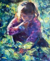 Marta  LIPOWSKA - W poziomkach III