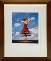 Rafał OLBIŃSKI - inkografia nr 162 A4 I/XX w ramie 43x34 - inkografia z podpisem artysty, oprawiona, 30x21 Rafał OLBIŃSKI - inkografia nr 162 A4 I/XX w ramie 43x34