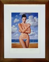 Rafał OLBIŃSKI - inkografia nr 175 A4 I/XX w ramie 42x33 - inkografia z podpisem artysty, oprawiona, 30x21 Rafał OLBIŃSKI - inkografia nr 175 A4 I/XX w ramie 42x33