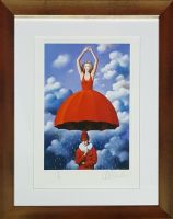 Rafał OLBIŃSKI - inkografia nr 185 A4 II/XX w ramie 42x33 - inkografia z podpisem artysty, oprawiona, 30x21 Rafał OLBIŃSKI - inkografia nr 185 A4 II/XX w ramie 42x33