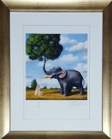Rafał OLBIŃSKI - inkografia nr 214 II/XX A4 30x21 w ramie 42x34 - inkografia z oryginalnym podpisem Artysty, sucha pieczęć, 30x21 Rafał OLBIŃSKI - inkografia nr 214 II/XX A4 30x21 w ramie 42x34