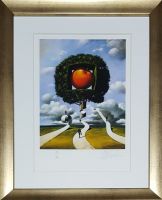 Rafał OLBIŃSKI - inkografia nr 218 II/XX A4 30x21 w ramie 42x34 - inkografia z oryginalnym podpisem Artysty, sucha pieczęć, 30x21 Rafał OLBIŃSKI - inkografia nr 218 II/XX A4 30x21 w ramie 42x34