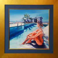 Rafał  KNOP - obrazy - Madame VAngel `05 Swimming Pool