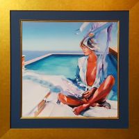 Rafał  KNOP - obrazy - Madame VAngel `02 Swimming Pool