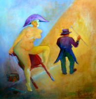 Ewa  KALINOWSKA-MAĆKOW - obrazy - Blaszany bębenek