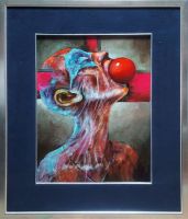 Piotr JAKUBCZAK - Jabłko Adama - olej na płótnie, 40x30 Piotr JAKUBCZAK - Jabłko Adama