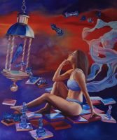 Piotr  HORODYŃSKI - obrazy - Cisza jest poezją