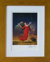 Rafał OLBIŃSKI - inkografia nr 287 IV/XX A4 30x21 w ramie 46x37 - z oryginalnym podpisem Artysty, sucha pieczęć, 30x21 Rafał OLBIŃSKI - inkografia nr 287 IV/XX A4 30x21 w ramie 46x37