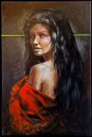 Piotr JAKUBCZAK - - olej na płótnie, 90x60 Piotr JAKUBCZAK -