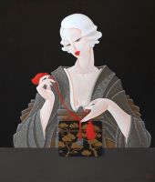 Urszula  TEKIELI - obrazy - Pandora IV