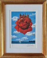 Rafał OLBIŃSKI - inkografia nr 306 VII/XX A4 30x21 w ramie 45x37 - z oryginalnym podpisem Artysty, sucha pieczęć, 30x21 Rafał OLBIŃSKI - inkografia nr 306 VII/XX A4 30x21 w ramie 45x37