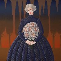Urszula  TEKIELI - obrazy - Chrysanthemum II