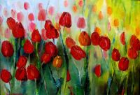 Krystyna  RUMINKIEWICZ - Tulipany II